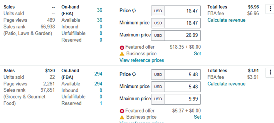 Ryan Taylor Amazon Seller Dashboard Screenshot